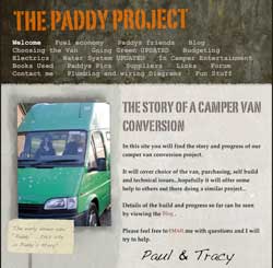 Paddy DIY campervan